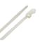 Steel Grip Cable Tie, 8 in L, 1.96 in Max Bundle Dia., White, Polypropylene, 50 lb Strength MT-S-200-8-N20 - alternate 1